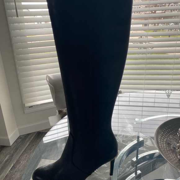Coach Roma Soft Shine Calf Boot Size 8.5 Black NWT - Picture 10 of 14
